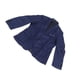 thumbnail image 3 of Conjunto de 3 piezas de chaqueta, chaleco y pantalones para hombre, cuello vuelto, bolsillo en el pecho, 1 botón, corte entallado, traje de vestir azul marino 3XL, 3 of 15