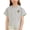 Gray, variant on Miqool Boys Cute Bear Embroidered T-Shirt Casual Crew Neck Short Sleeve Tee for Kids Breathable Summer Clothes