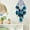 blue B, variant on Dreamcatcher Hanging Ornament Crystal Peacock Feather Handwoven Wind Chime Car Rearview Mirror Home Decor Spiritual Symbol Gift Brown Blue Multicolor Coffee