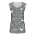 thumbnail image 4 of GERsome Summer Tank Tops for Women Scoop Neck Sleeveless T Shirts Casual Loose Fit Trendy Blouses S-2XL, 4 of 4