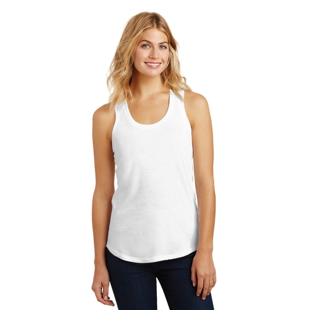 District Made Women's Perfect Tri Racerback Tank - DM138L