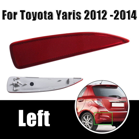 MYG For Yaris 2012 -2014 Rear Left Bumper Reflector Side-Marker Lights #52164-52100