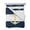 Blue, variant on Yellow Anchor Nautical Queen Size Down Alternative Comforter, Lightweight Comforter Quilt Bedding Set with Pillow Shams Navy Blue White Striped All Seasons Bed Comforter Duvet Insert 90"x96"