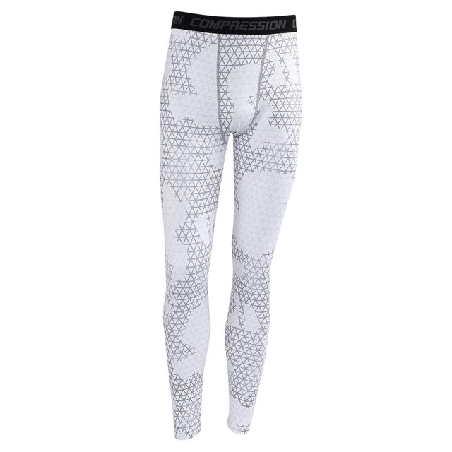 Pantalones de fitness Medias Hombres Culturismo Pantalones para correr Slim Elastic Male (#4,M)