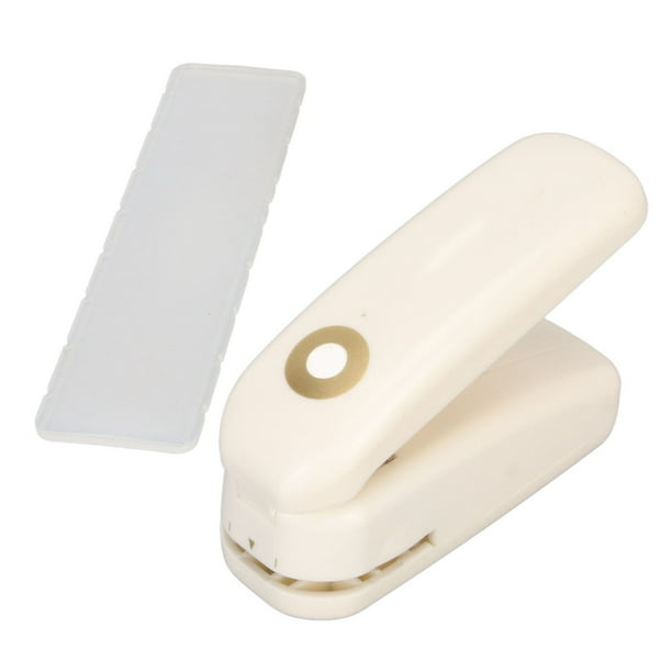 Mini perforadora de agujeros, perforadora de papel plegable para libros, perforadora de anillas, perforadora de pasta para álbumes de recortes, perforadora de palanca para manualidades