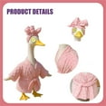 thumbnail image 4 of Bathrobe Style Porch Goose Clothing Set – Cozy Garden Decor Outfit, Cute Patio Ornament Costume for Farmhouse, Porch, and Home Decoration, 4 of 5