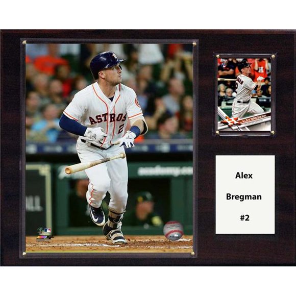 C&I Collectables 1215BREGMAN MLB 12 x 15 Po. Plaque Joueur Alex Bregman Houston Astros