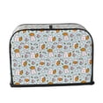 thumbnail image 2 of Daiia Cute Rabbit Hold Carrot Pattern 2 slice Toaster Cover, Toaster Appliance Dust-proof Cover For Kitchen Small Appliance Dust Cover and Fingerprint Protection, 2 of 7
