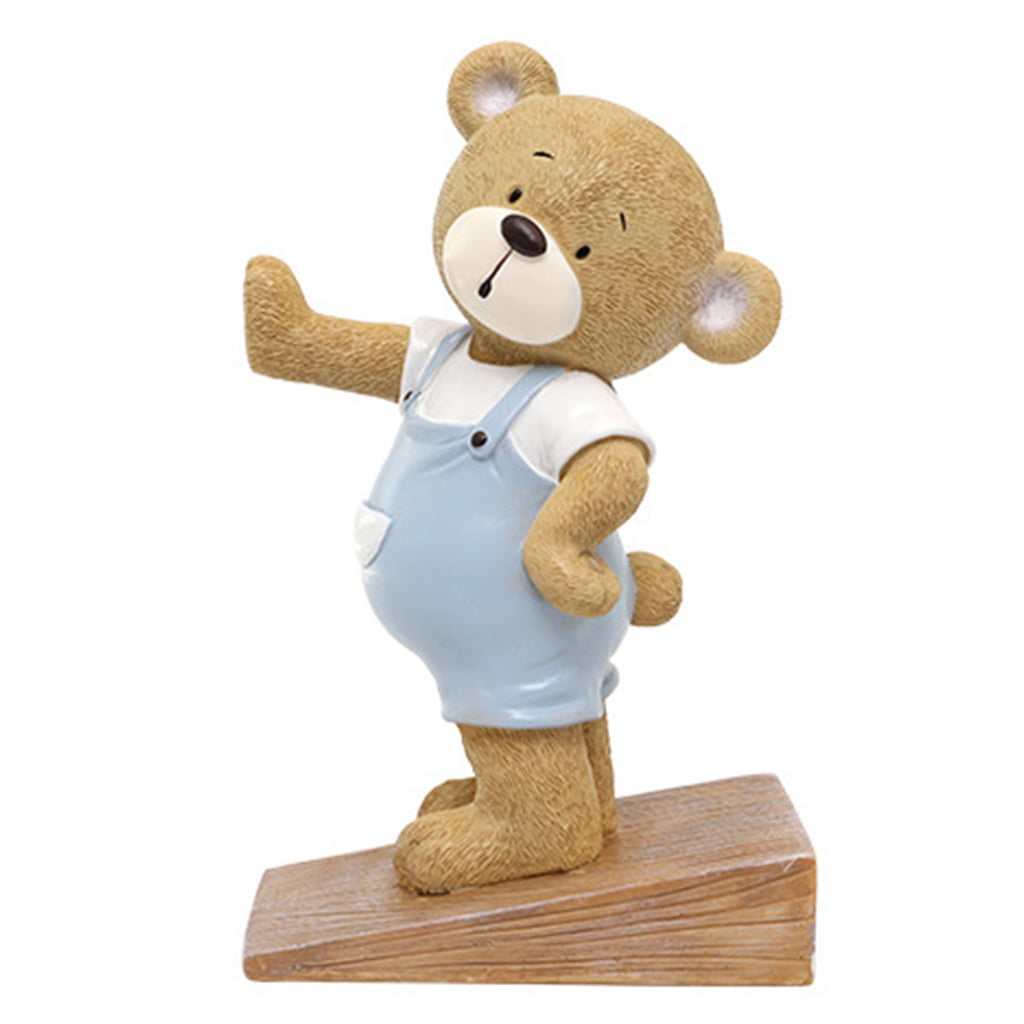 Cartoon Animal Door Stop Cute Resin Statue Wedge Stopper Home Bookend Decoration
