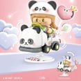 thumbnail image 1 of Rocking Car Building Blocks - Plastic, Modular Design, Compatible with Major Brands, Creative Play, 1 of 1