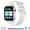 WHITE, variant on Fashion Women Smartwatch Bluetooth Talk Waterproof Heart Rate Sleep Monitoring Fitness Sports Smart Watches For Gifts Female
