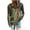 Army Green, variant on ATOYSOY Zipper Up Shackets Winter Loose Hoodies Jackets for Women Solid Color Knitted Tops Cardigans Long Sleeve Coat Casual Sweatshirts Trendy Workout Black XXL