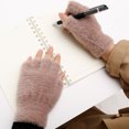 thumbnail image 1 of Guantes Medio Dedos Manoplas Invierno Cálido Mujer ShuxiuWang 8390606516886, 1 of 1