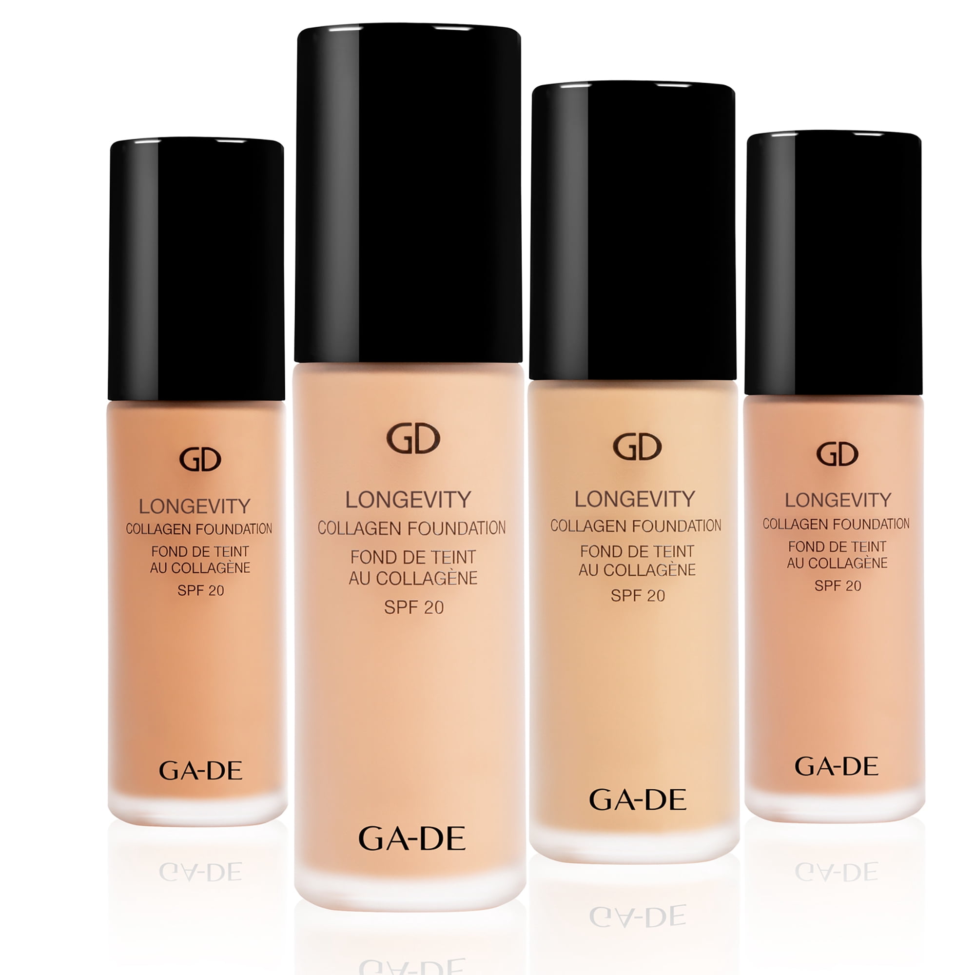 GA-DE Longevity Collagen Foundation 503, Liquid Foundation Makeup, 1 oz