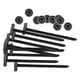 thumbnail image 5 of Bridas de nailon para cables, pequeñas correas de sujeción, cierres multifuncionales con bloqueo 10 piezas, 5 of 9