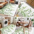 thumbnail image 6 of Eucalyptus Leaf Area&nbsp;Rug 4x6ft Vintage Watercolor Sage Green Leaves Country Non-Slip&nbsp;Washable Square&nbsp;Rugs Soft Felt Indoor Floor Mat for Bedroom Kitchen Living Room Bathroom, 6 of 9