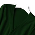 thumbnail image 3 of Prolriy Cardigans pour Femmes Chandail Ample en Coton Mercerisé Boutonné Uni avec Veste Cardigan Chandails pour Femmes Hauts pour Femmes Vert Armée TTTG, 3 of 8