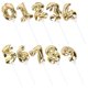 thumbnail image 2 of 10pcs Number Balloons Decorative Balloons New Year Balloons Party Favors Birthday Balloon, 2 of 3