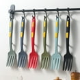 thumbnail image 4 of Silicone Flexible Fork Heat-Resistant Cooking Fork Dishwasher Safe Kitchen Fork Nonstick for Baking and Stirring Mixing, 4 of 9
