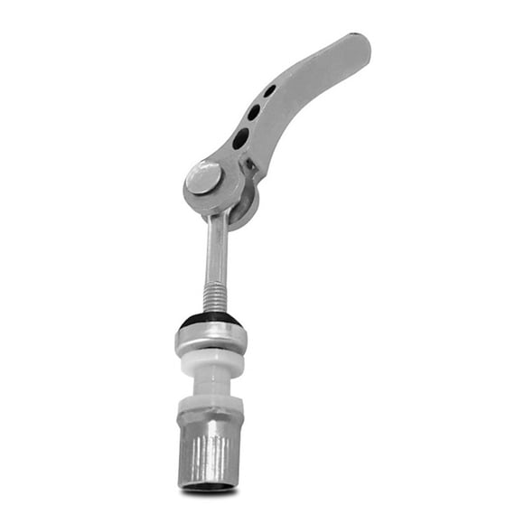 Levier de Dégagement Rapide pour Bicyclettes, Tube de Siège en Alliage d'Aluminium, Entretien de Vélos, Leviers de Serrage Rapides, Portable, Sports de Plein Air, Vélo de Route, Pince, Remplacement, Réparation, Argent