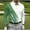 Green, variant on Fznquz Cotton Big and Tall Golf Polos for Men Green Collared Long Sleeve Polos Pullover Casual Regular Fit Mens Clothes Trendy