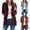 Light Blue, variant on Womens Jean Jacket Oversized Fit Women's Knit Cardigans Loose Slouchy Oversized Wrap Chunky Pocket Sweaters Coat Red XXL