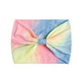 thumbnail image 3 of Labakihah Headbands For Women Women Casual Tie Dye Rainbow Color Widening Yoga Hairband Sports Elastic Sweat Absorbing Headband Sky Blue, 3 of 3