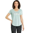 thumbnail image 1 of George Women's V-Neckline Sleep Tee, 1 of 6