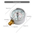 thumbnail image 2 of 40mm Pool Filter Water Pressure Dials Hydraulic Pressure Gauge Meter Manometer 1/8" for Air Compressor Water Systems, 2 of 8
