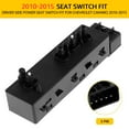 thumbnail image 3 of Power Seat Switch Compatible with Camaro 2010-2015 SRX 2010-2016 Durable Car Electric Power Seat Switch Front Left Driver Side Power Seat Adjuster Compatible with Terrain 2010-2018, 3 of 7