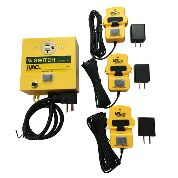 Ivac Basic 3 Tool Shop Vacuum Dust Collector Switch Pro Tool Plus Kit Walmart Com Walmart Com