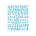 thumbnail image 2 of Paokuoon Colorful Letter Stickers Alphabet Stickers 12 Sheets Creative Vibrant Color Letter Symbol Stickers for DIY Scrapbooking Labels Water Bottle, 2 of 8
