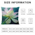 thumbnail image 5 of USA California Central Coast Santa Barbara Lotus Bloom Pillow Case,, 5 of 5