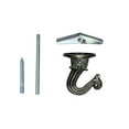 thumbnail image 7 of Heavy Duty Ceiling & Wall Hooks for Hanging Plants， Bird Feeders， Wind Chimes， Flower Pots， indoor Outdoor Garden Hangers(B，Two Orchid Hooks）, 7 of 7