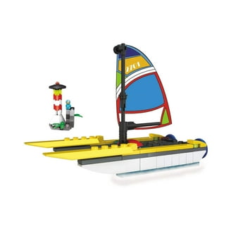 BanBao Police Speedboat 225-Piece Building Set - Educational