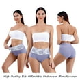 thumbnail image 2 of Womens High Waist Underwear,Tummy Control briefs,Postpartum Panties,Full Coverage(5Pack-L), Large, 2 of 6