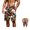 Green, variant on FOPSUFGWFO Men's Cargo Shorts Camo Elastic Mid Waist Drawstring Shorts Knee Length Daily Wear Outgoing Athletic Shorts With Pockets Dark Gray 3XL