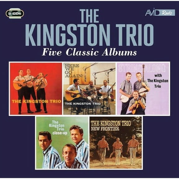 The Kingston Trio - Kingston Trio / Here We Go Again / String Along - Music & Performance - CD