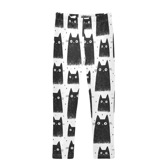 joogoo Girls' Leggings Cat Yoga Pants 6T