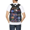 thumbnail image 5 of Doctor Who Backpack, Casual Laptop Backpack for College School, Back To School Gift for Men & Women, Unisex Computer Bag, Fits 15 Inch Notebook, 5 of 9