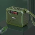 thumbnail image 1 of W28 Reproductor Walkman para exteriores Radio Altavoz Bluetooth Radio de mano con sonido pequeño Verde, 1 of 4