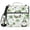 Green Gnomes and Clover, variant on 3 Ring Zipper Binder with Shoulder Strap Waterproof Trapper Keeper 2 Inch D-Ring 500 Sheets Capacity Summer Sunglasses Hats Bags