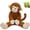 Monkey-Brown, variant on Tezituor 4ft Giant Whale Shark Stuffed Animal Large Ocean Whale Shark Plush Toy Soft Body Pillow