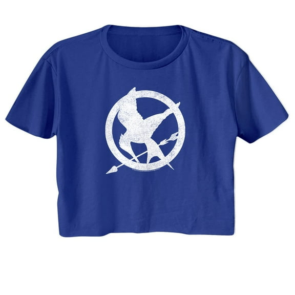 Hunger Games Mockingjay Royal Women's Festival Cali Crop T-Shirt