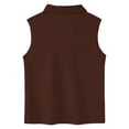 thumbnail image 6 of Tfken Soft Tops For Girls Comfy Daily Wear Holiday Sleeveless Tank Tops Casual Comfortable Lightweight Children Trendy Clothes Size 7-8 Years, 6 of 6