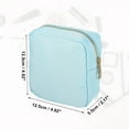 thumbnail image 2 of Unique Bargains 1 Pc Women Waterproof Makeup Bag for Business Travel Vacation Camping Blue, 2 of 6