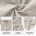thumbnail image 6 of Iceglad Mens Shorts Casual Summer Shorts for Men Elastic Waist Drawstring Quick Dry Lightweight Athletic Beach Shorts with Pockets, 6 of 9