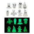 thumbnail image 3 of 8 Piezas Estatua Adorno Resina Fantasma Luminoso Halloween Baoblaze Decoración de Jardín, 3 of 8