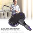 thumbnail image 4 of Electric Mop Head, 180 Degrees Rotation Electric Dry Wet Mopping Head  for Home, 4 of 7