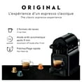 thumbnail image 2 of Machine à Espresso Inissia de Nespresso par De'Longhi, Noir, 2 of 8